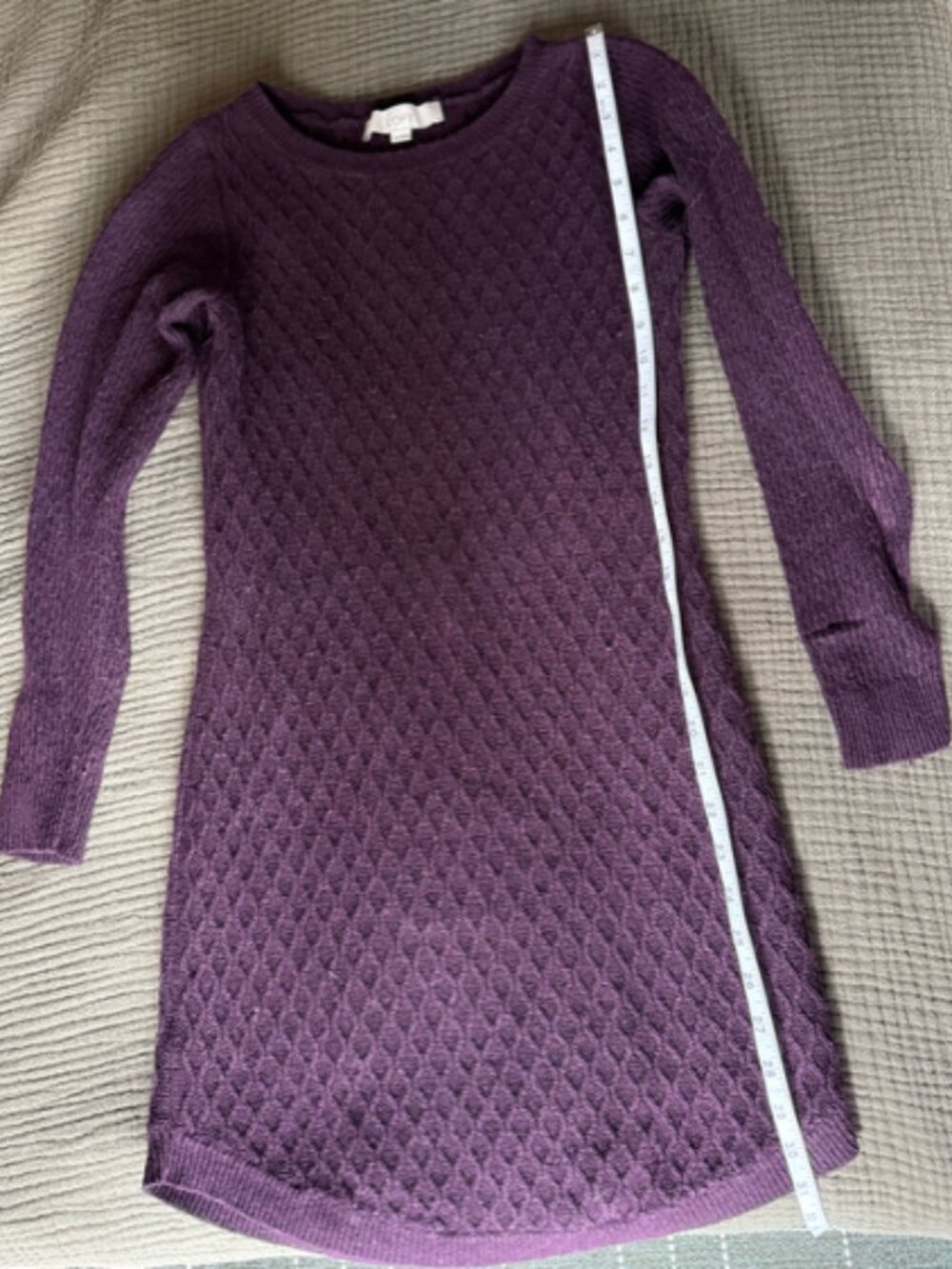 Loft sweater dress XS